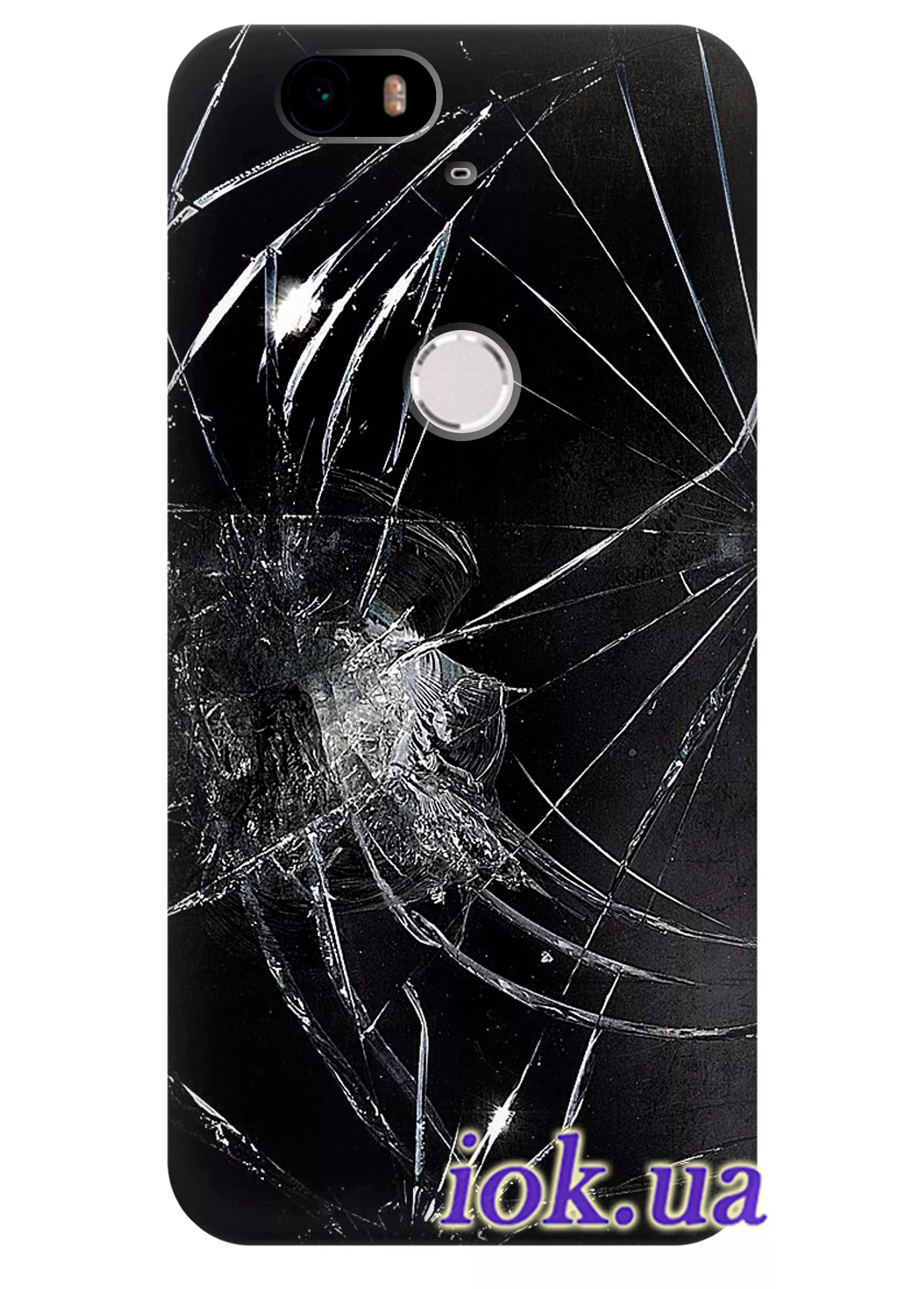 Чехол для Huawei Nexus 6P - Разбитое стекло