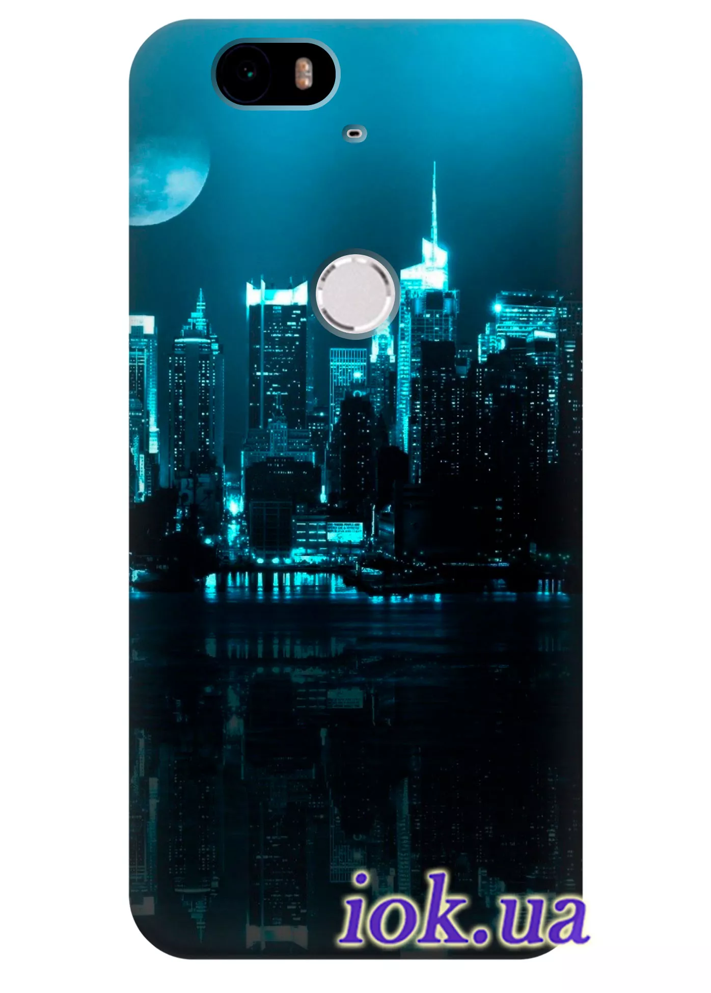 Чехол для Huawei Nexus 6P - Ночной город