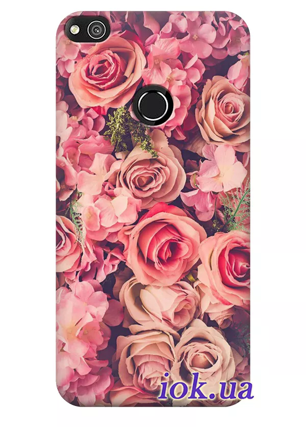 Чехол для Huawei P8 Lite 2017 - Букет роз
