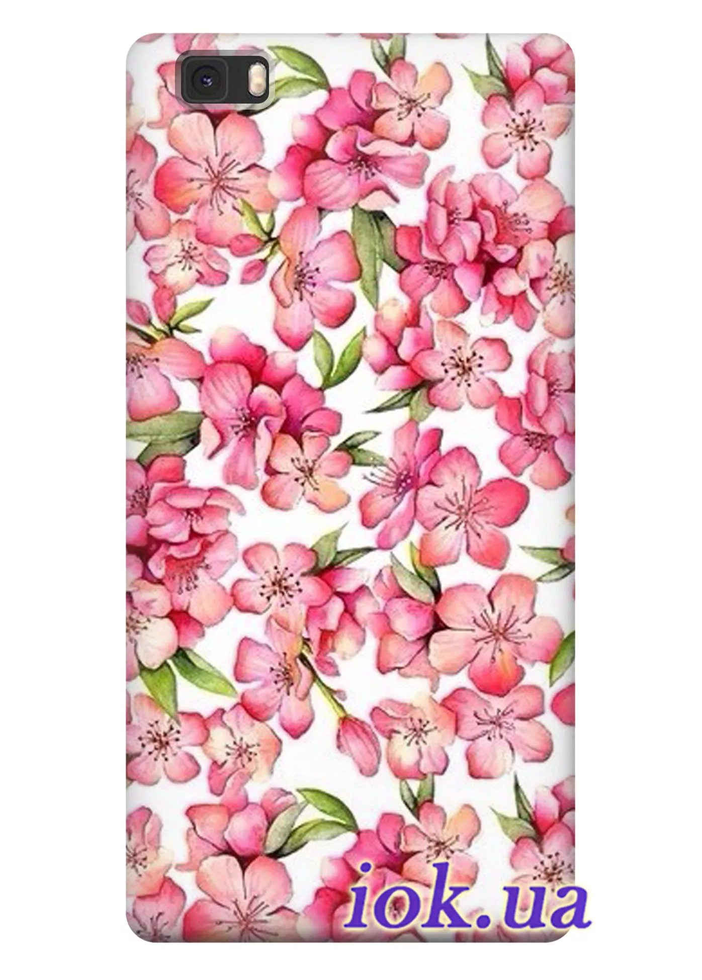 Чехол для Huawei P8 Lite - Чудные цветочки