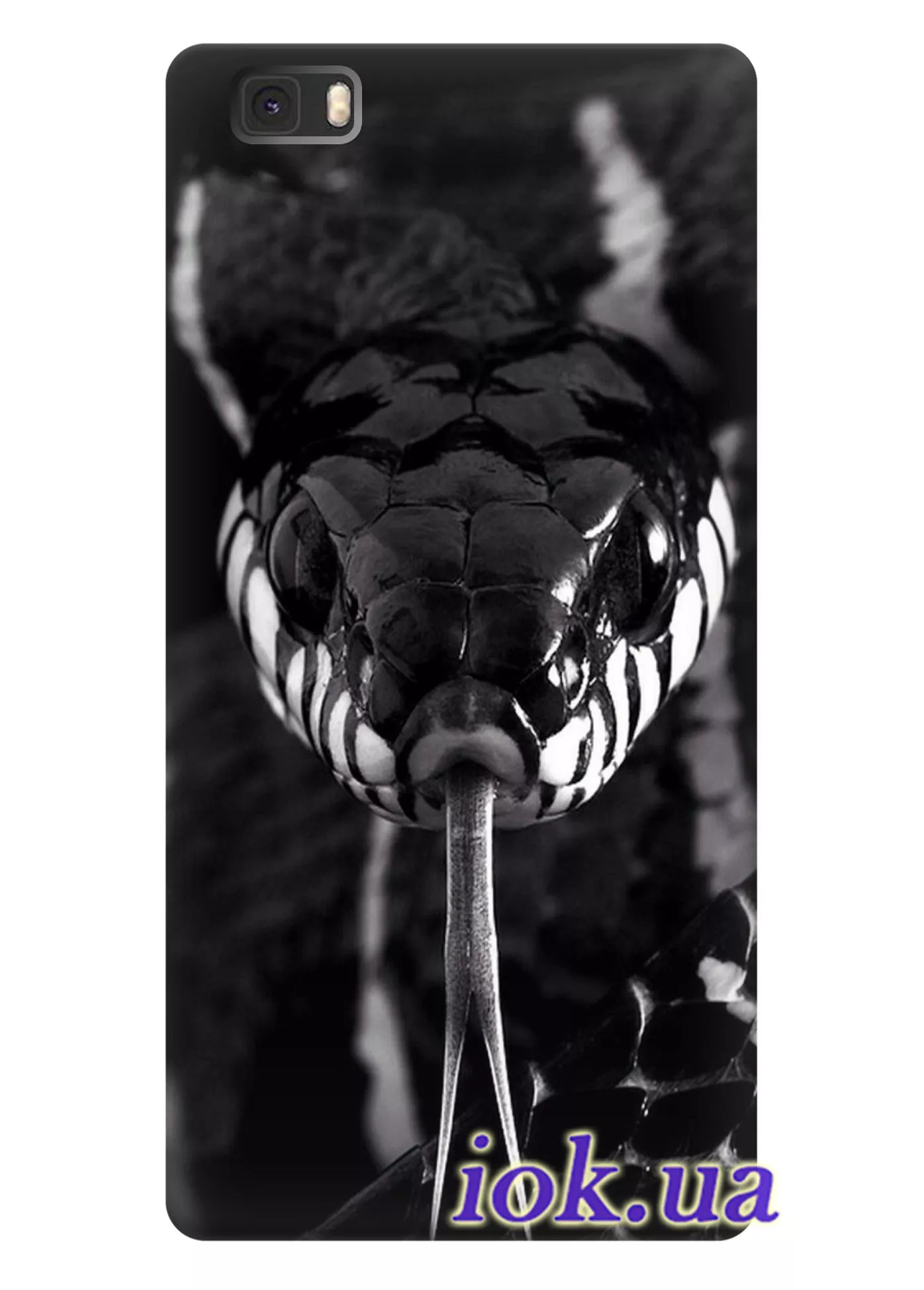 Чехол для Huawei P8 Lite - Ядовитая змея