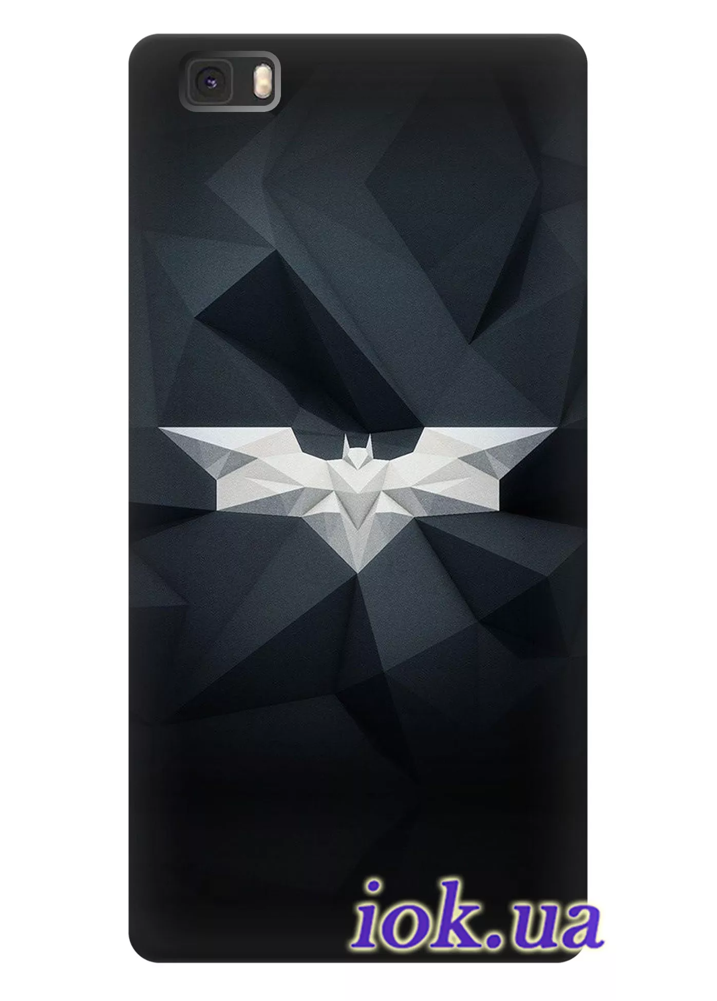 Чехол для Huawei P8 Lite - Знак Бетмена