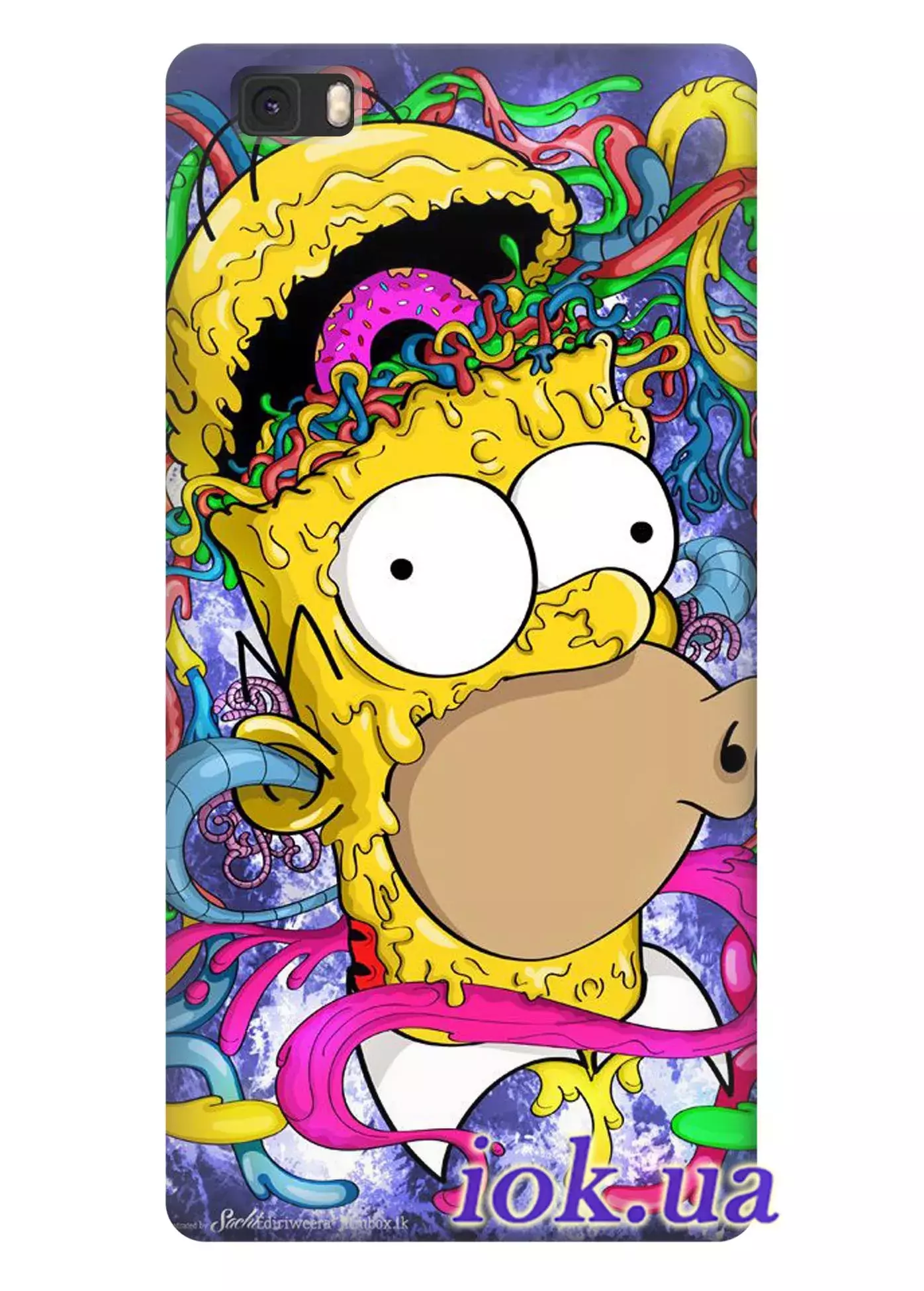 Чехол для Huawei P8 Lite - Simpsons