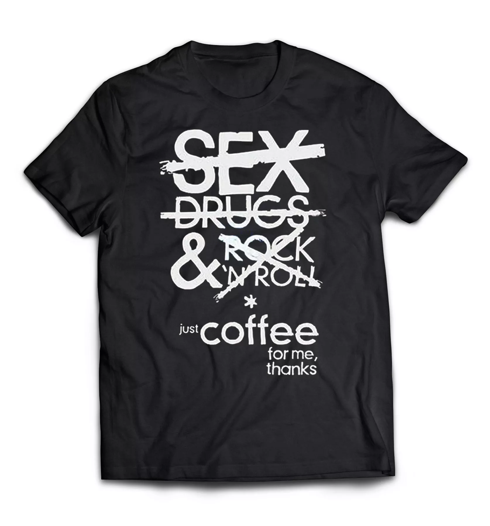 Черная мужская футболка - Sex, Drugs, Rock'n'Roll