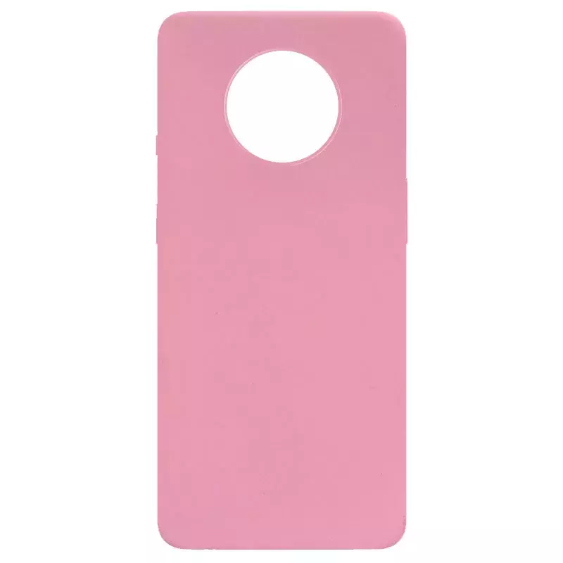 Силиконовый чехол Candy для OnePlus 7T, Розовый