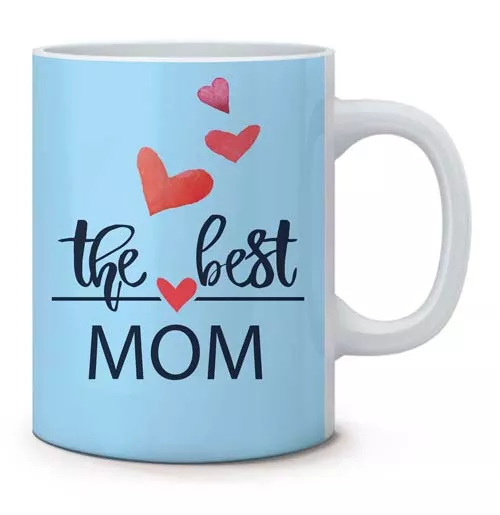 Печать на кружке - The Best Mom