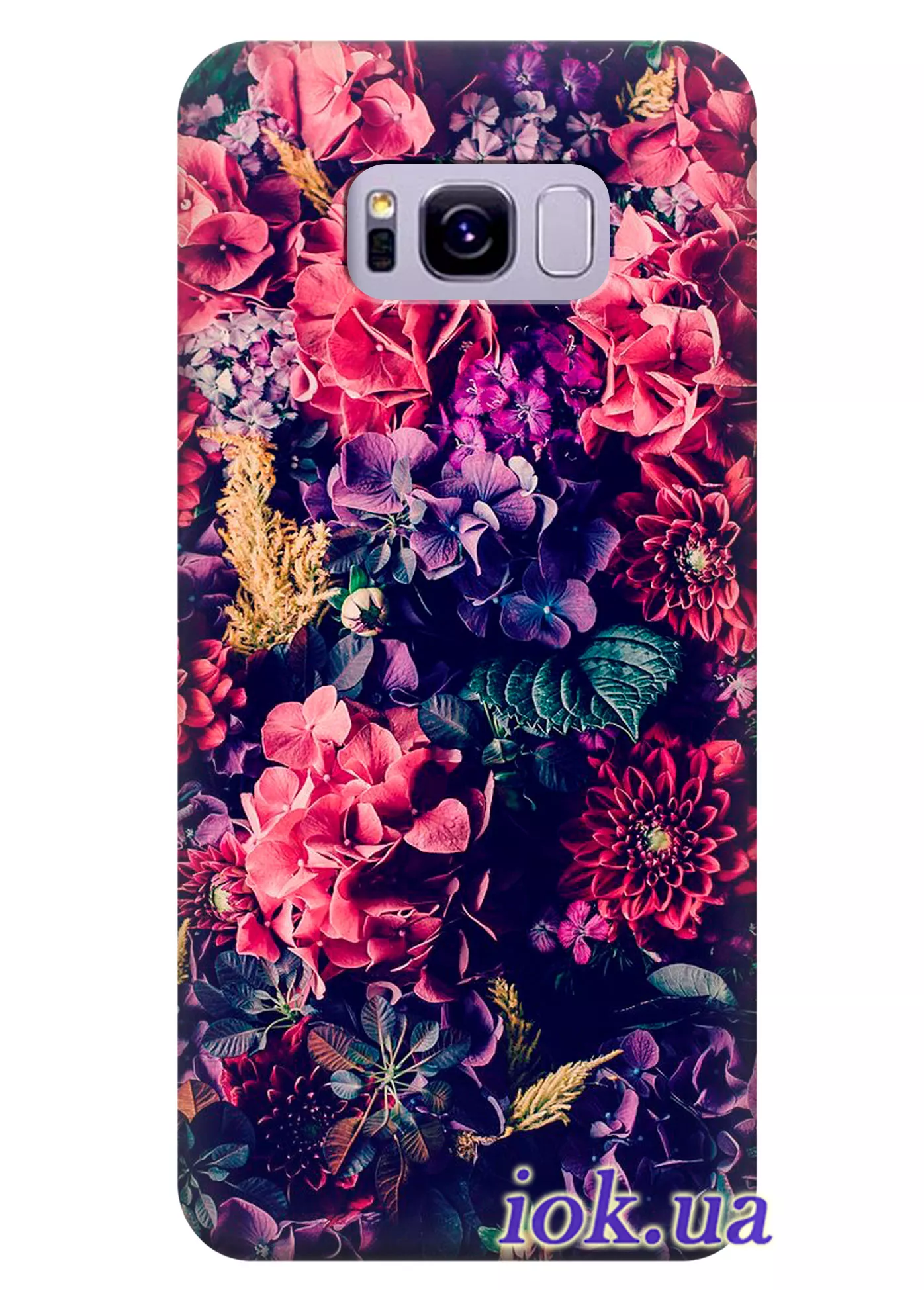 Чехол для Galaxy S8 Plus - Необыкновенные цветы
