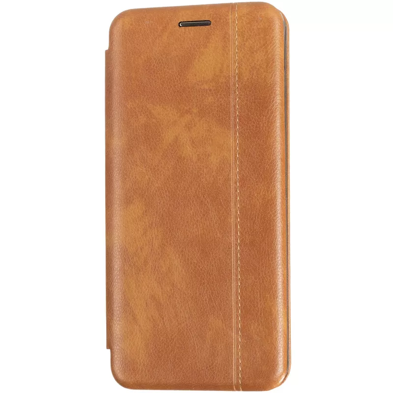Book Cover Leather Gelius for Samsung G975 (S10 Plus) Gold