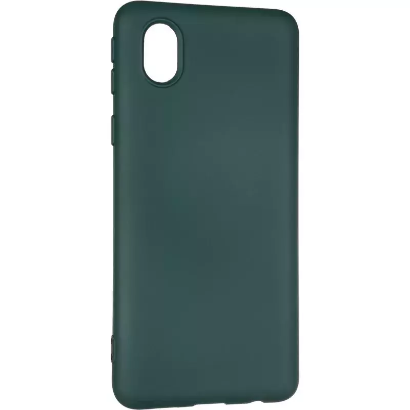 Чехол Full Soft Case для Samsung A013 (A01 Core) Dark Green