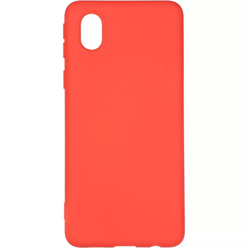 Чехол Full Soft Case для Samsung A013 (A01 Core) Red