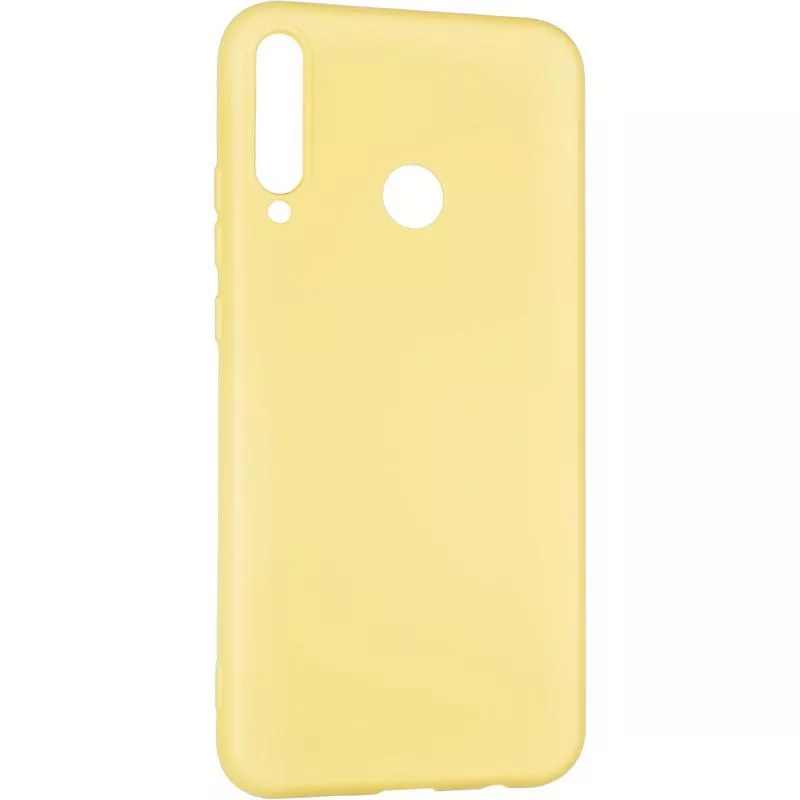 Full Soft Case for Huawei P40 Lite E Yellow