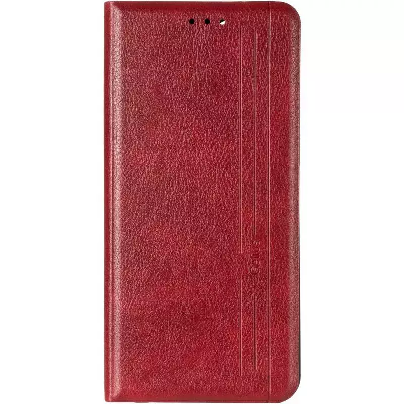 Book Cover Leather Gelius New for Oppo Reno 4 Lite/A93 Red