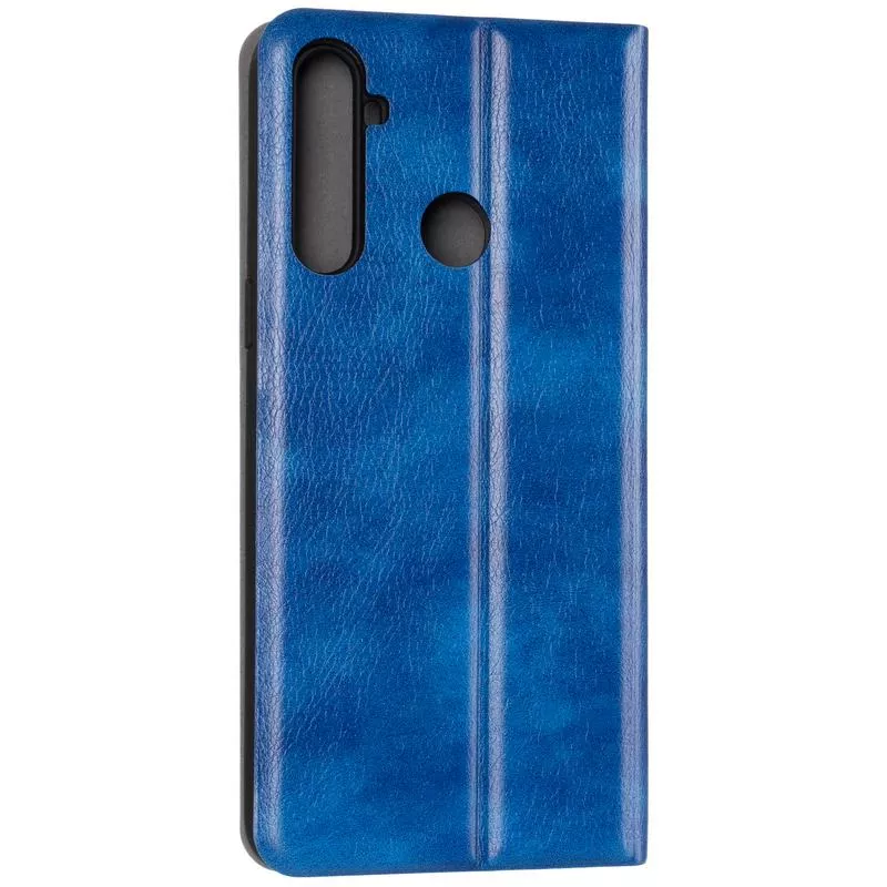 Book Cover Leather Gelius New for Realme 5 Blue