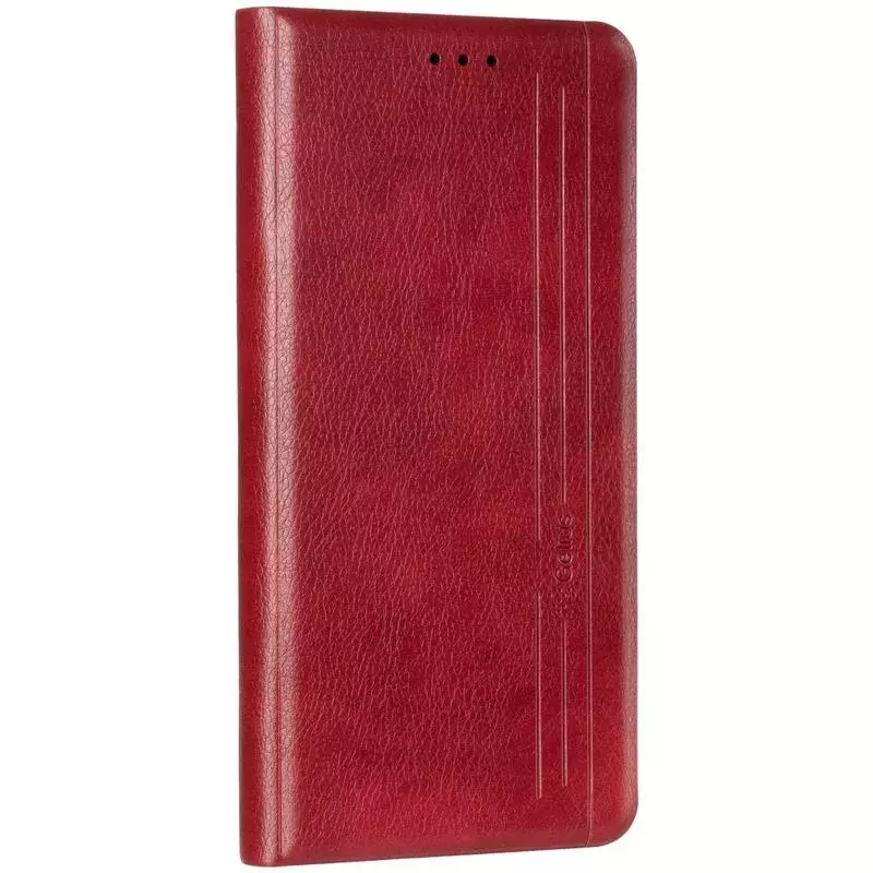 Book Cover Leather Gelius New for Realme 5 Red