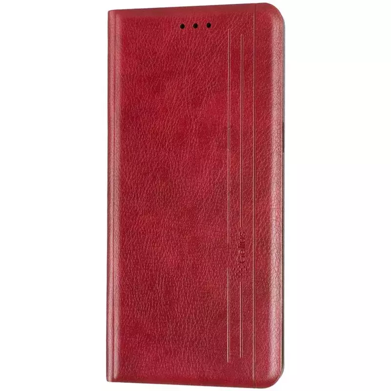 Book Cover Leather Gelius New for Realme 5 Red