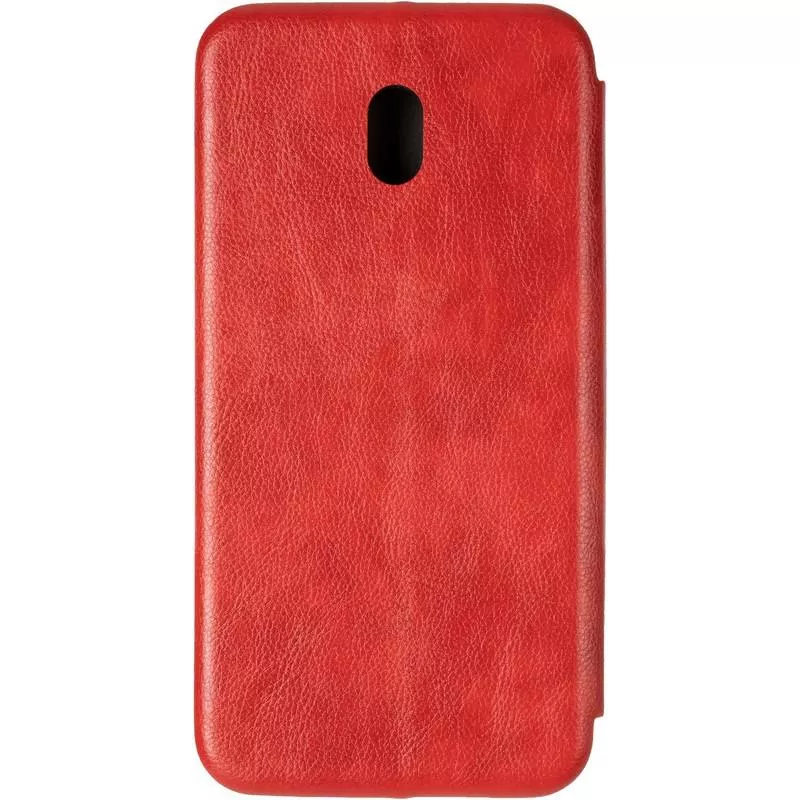Book Cover Leather Gelius for Xiaomi Redmi 8a Red