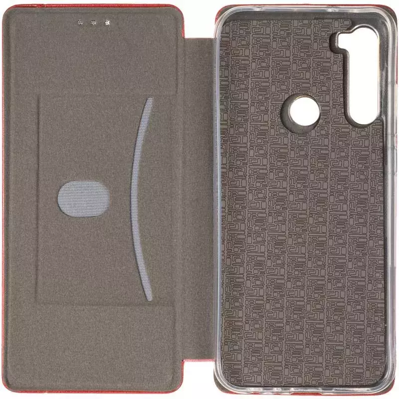 Book Cover Leather Gelius for Xiaomi Redmi Note 8t Red