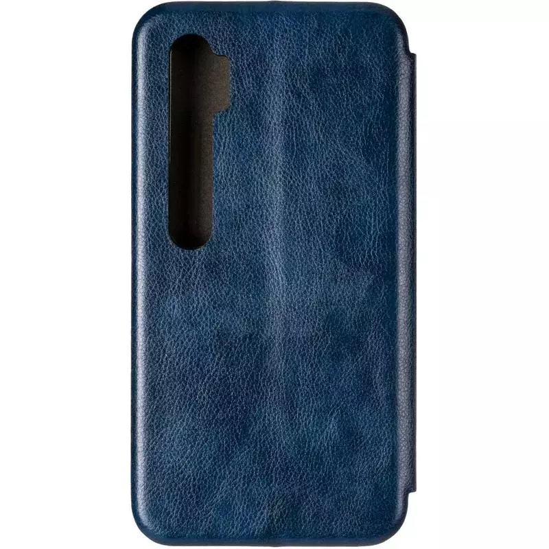 Book Cover Leather Gelius for Xiaomi Mi Note 10 Blue