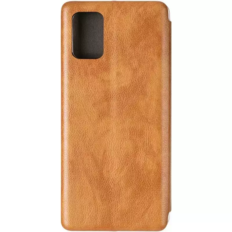 Book Cover Leather Gelius for Samsung A715 (A71) Gold
