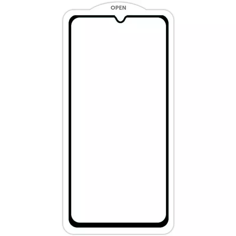 Защитное стекло SKLO 5D (тех.пак) для Xiaomi Redmi 8a || Xiaomi Redmi 8, Черный / Белая подложка