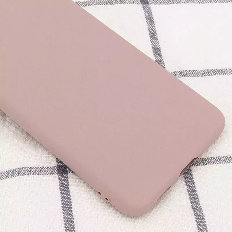 Чехол Silicone Cover Full without Logo (A) для Samsung Galaxy A10s, Розовый / Pink Sand