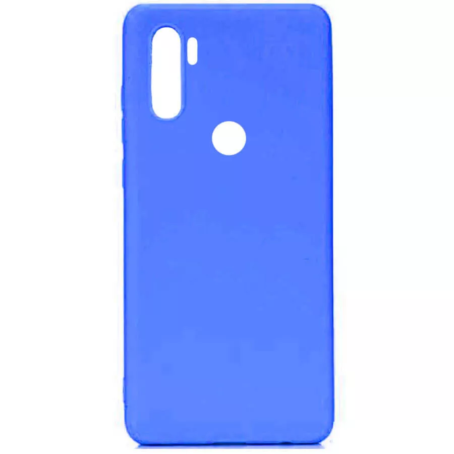 Силиконовый чехол Candy для Xiaomi Redmi Note 8 / Note 8 2021, Синий