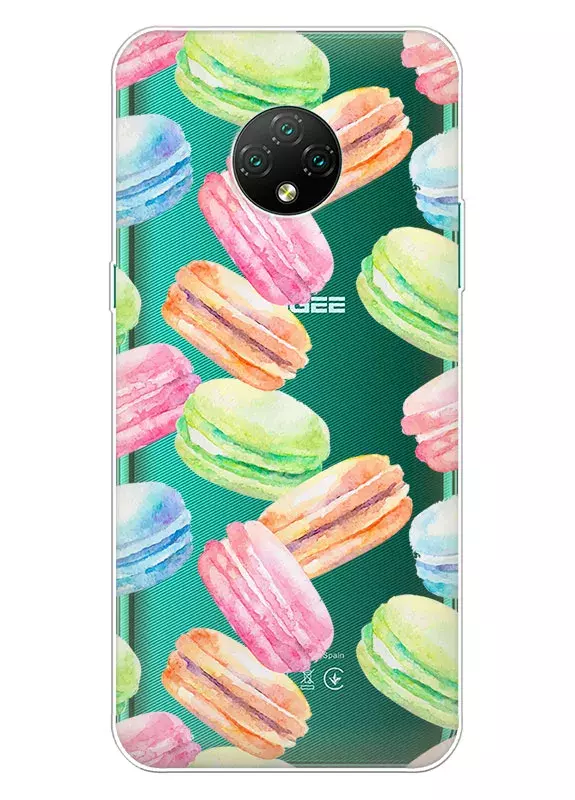 Чехол для Doogee X95 Pro с принтом - Французские печенья