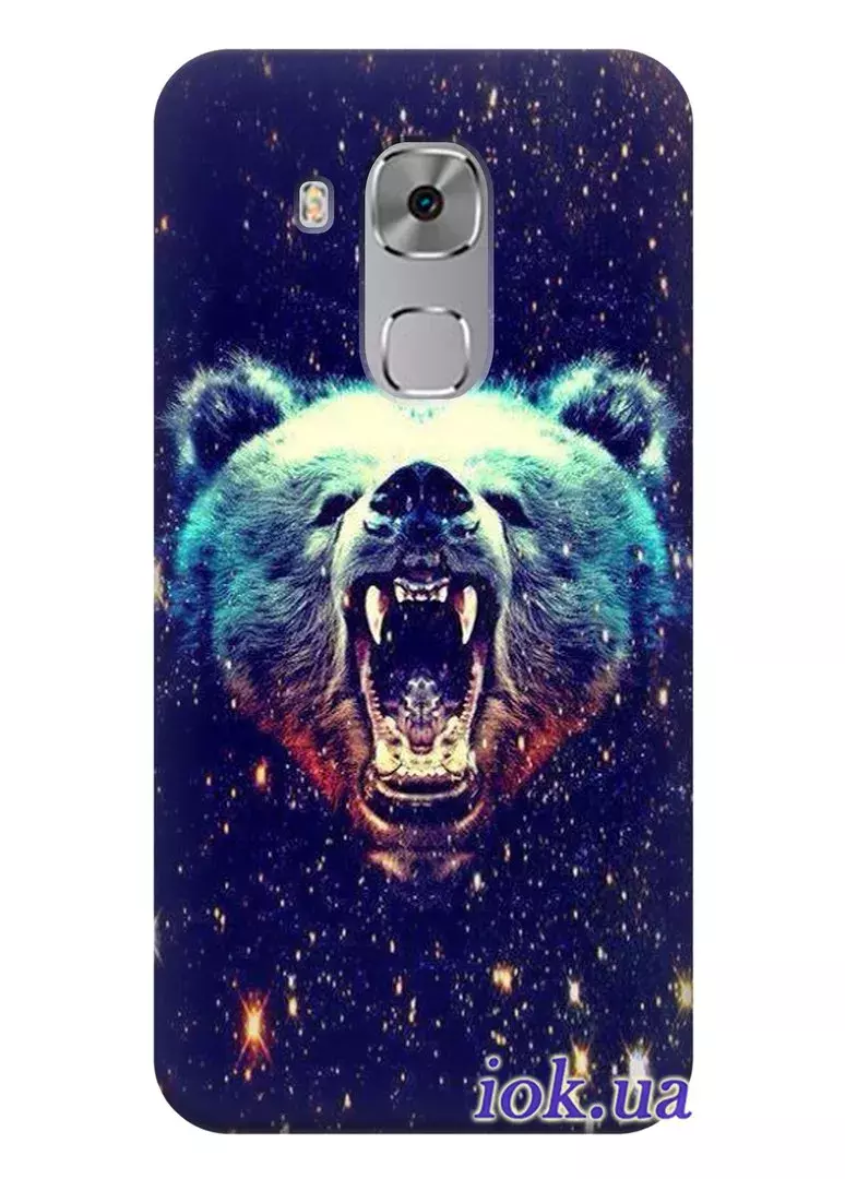 Чехол для Huawei Nova Plus - Яростный медведь