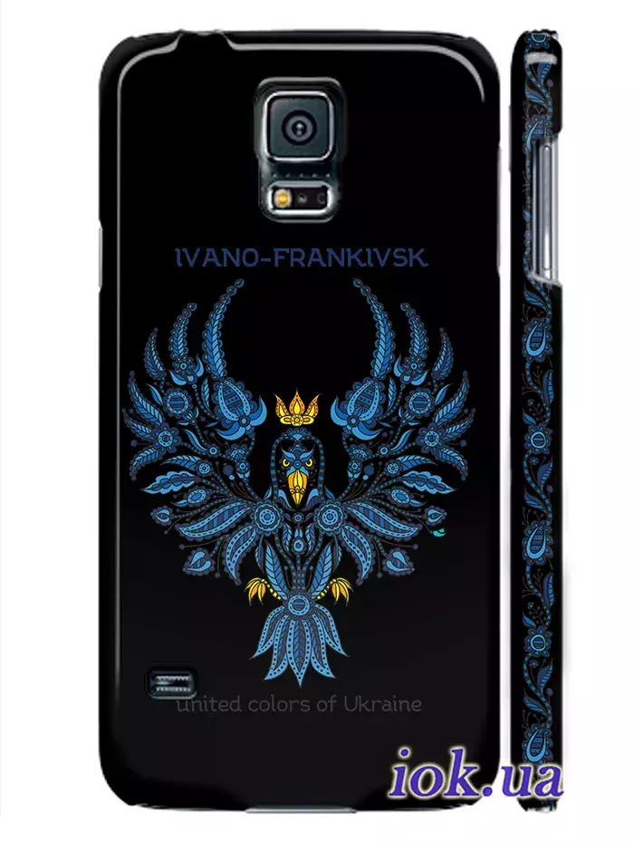 Чехол для Galaxy S5 - Ивано-Франковск от Чапаев Стрит