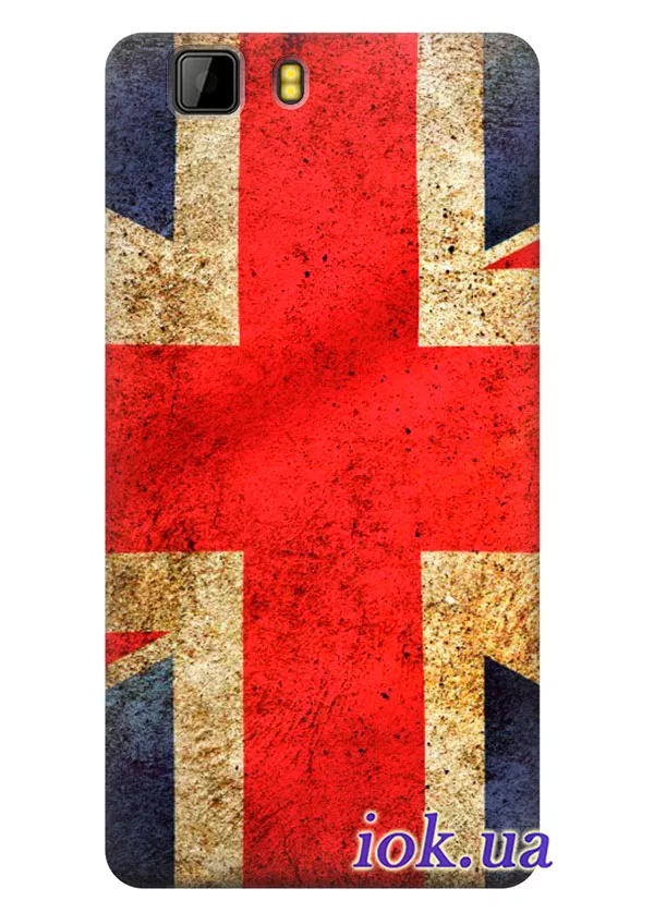Чехол для Doogee X5 - Флаг Великобритании