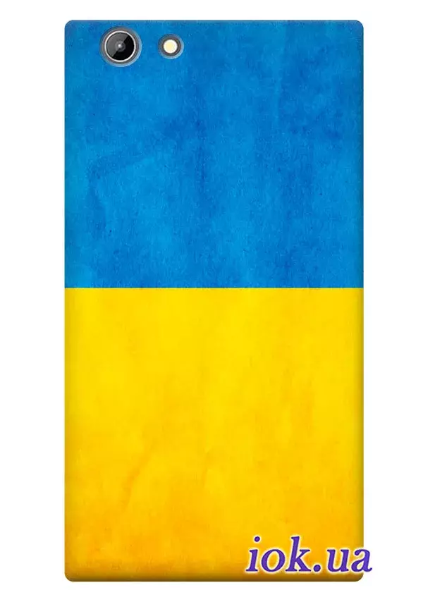 Чехол для Doogee Y300 - Флаг Украины
