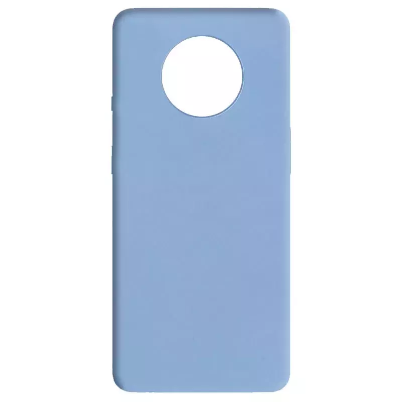 Силиконовый чехол Candy для OnePlus 7T, Голубой / Lilac Blue