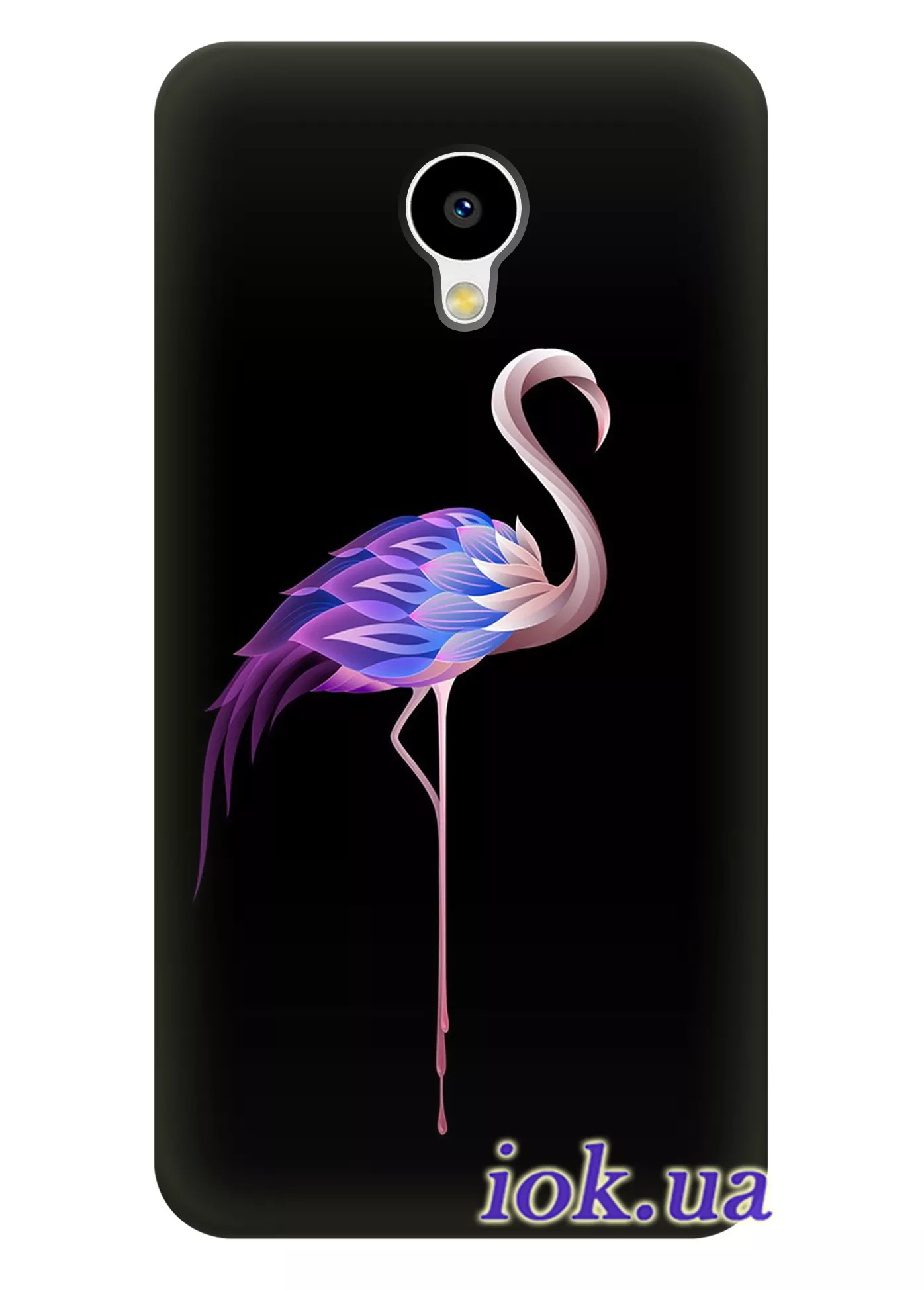 Чехол для Meizu M3s - Фламинго