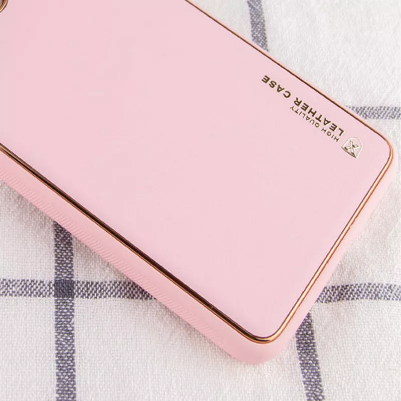 Кожаный чехол Xshield для Xiaomi Mi 11 Lite, Розовый / Pink