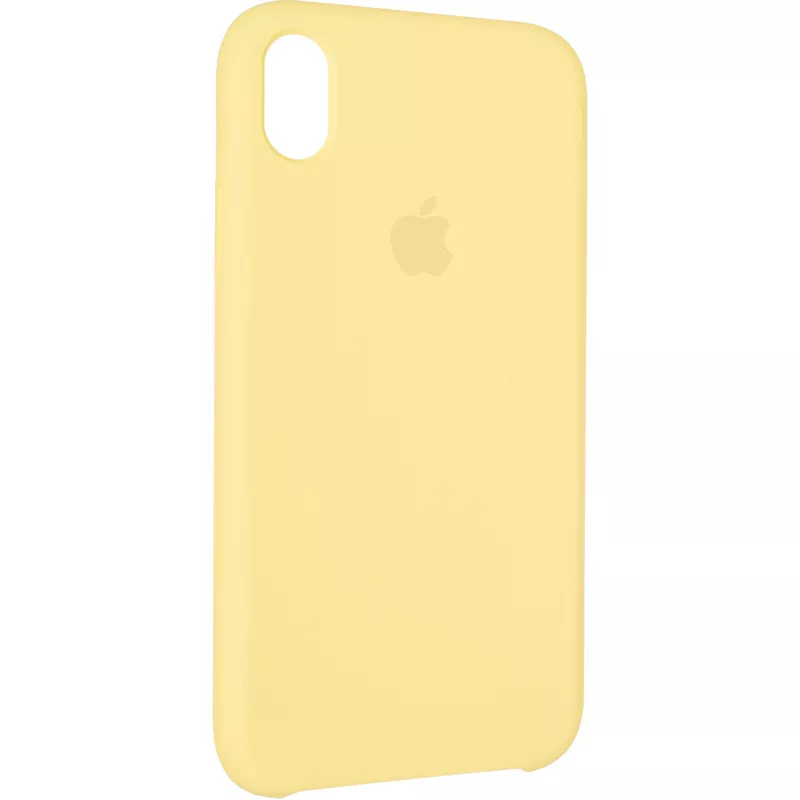 Чехол Original Soft Case для iPhone XS Max Canary Yellow