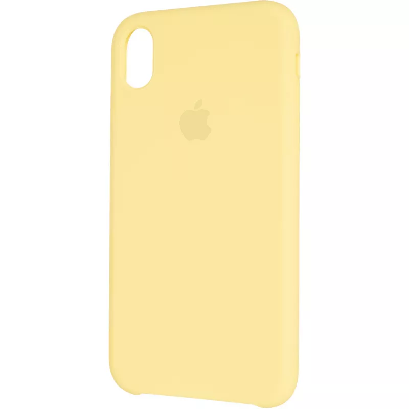 Чехол Original Soft Case для iPhone XS Max Canary Yellow