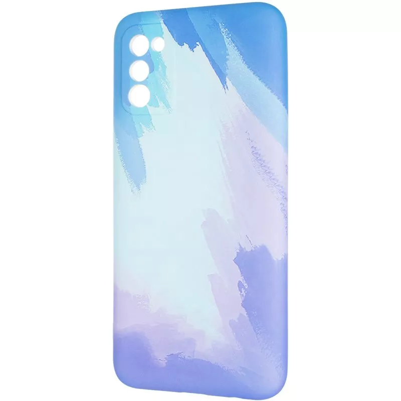 Чехол Watercolor Case для Samsung A025 (A02s) Blue