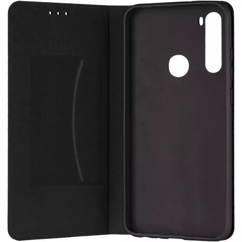 Book Cover Leather Gelius New for Xiaomi Redmi Note 8t Black
