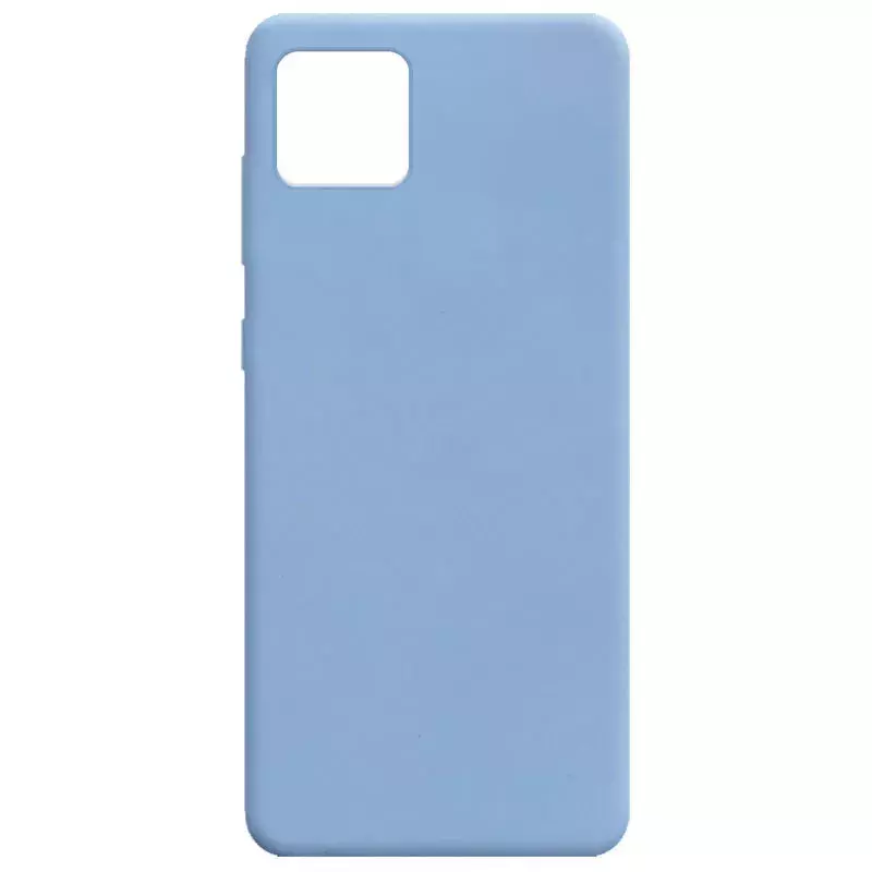 Силиконовый чехол Candy для Realme C11, Голубой / Lilac Blue
