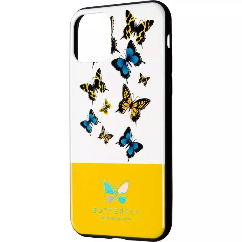 Butterfly Case for Samsung A307 (A30s) Yellow