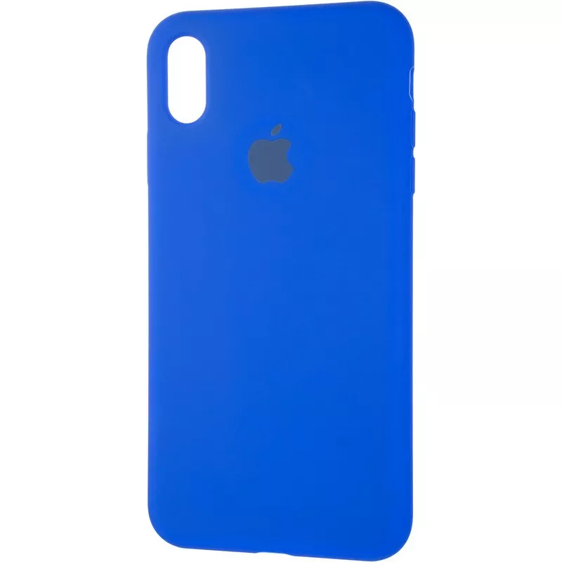 Чехол Original Full Soft Case для iPhone XS Max Sapphire Blue