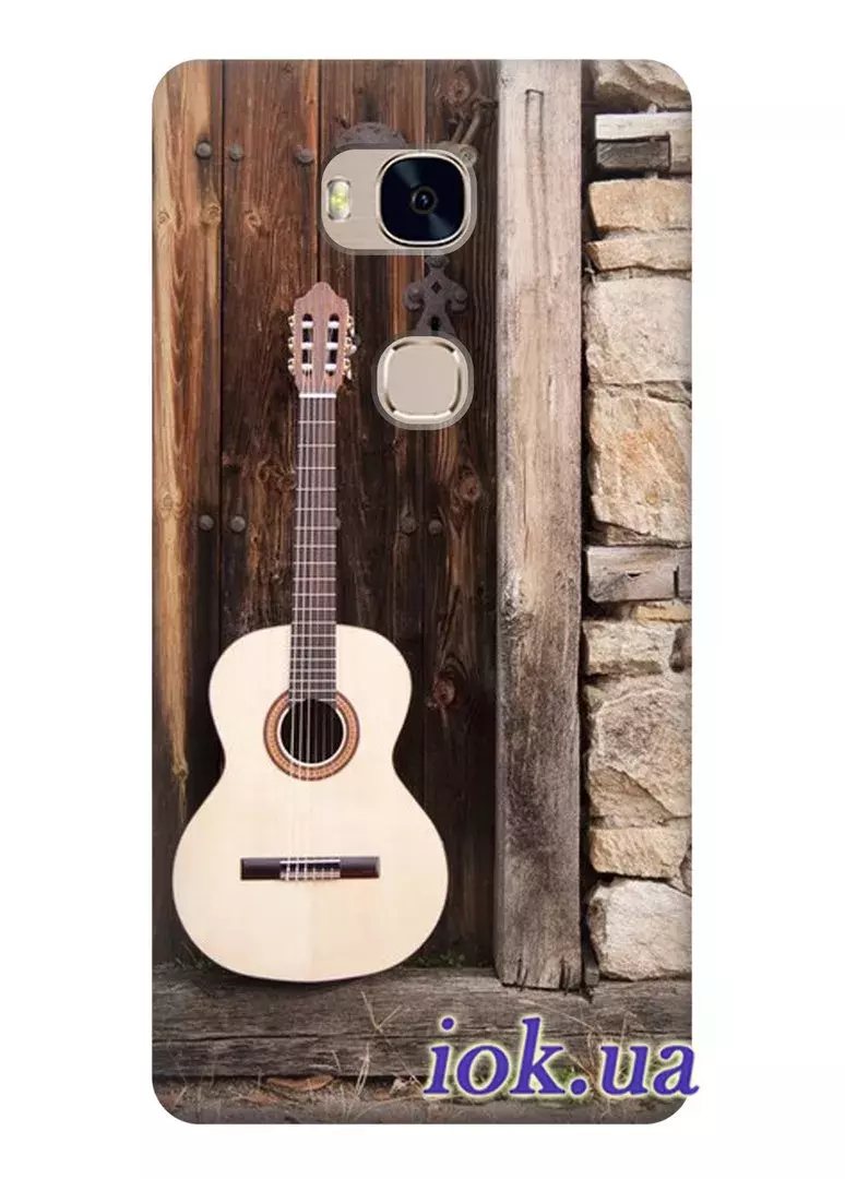 Чехол для Huawei Honor 5X -Одинокая гитара