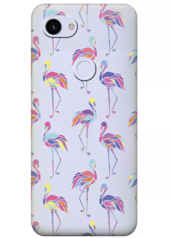 Чехол для Google Pixel 3A XL - Экзотические птицы
