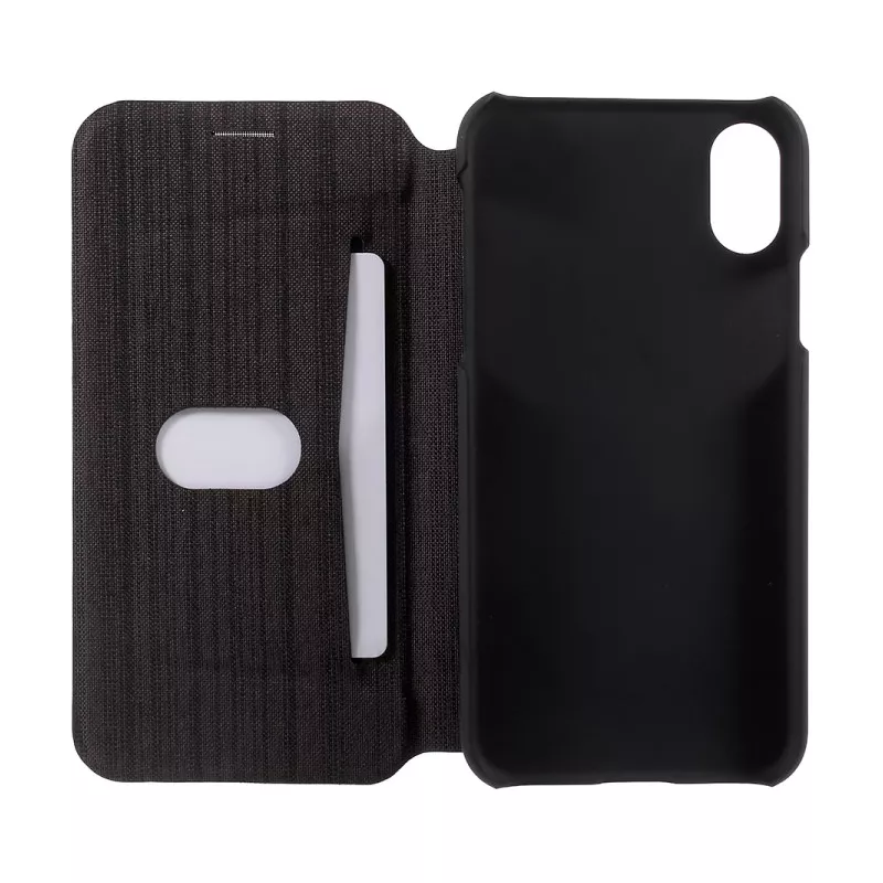 G-Case Funky Series Flip Case for iPhone X Black