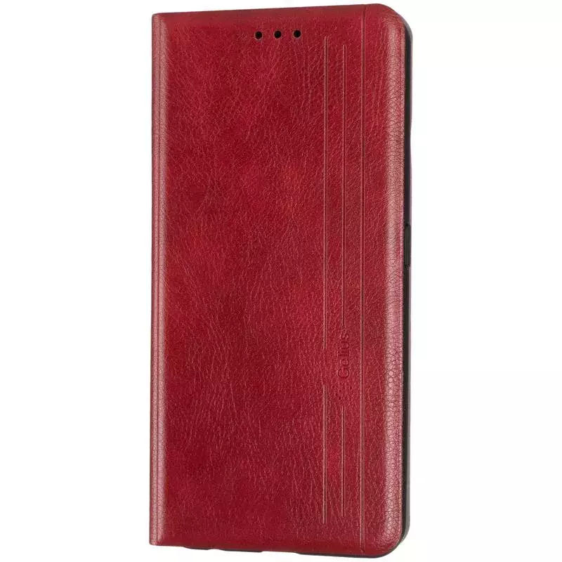 Book Cover Leather Gelius New for Realme 7 Pro Red