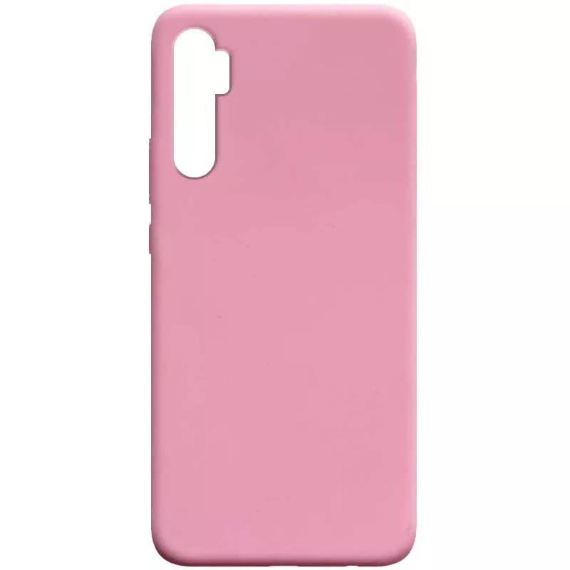 Силиконовый чехол Candy для Xiaomi Mi Note 10 Lite, Розовый