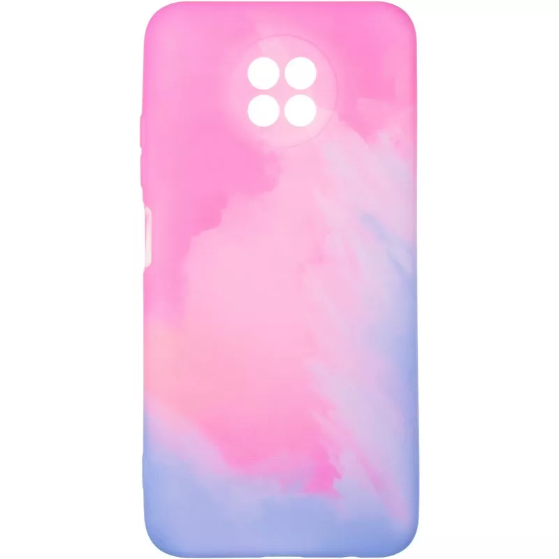Чехол Watercolor Case для Xiaomi Redmi Note 9t Pink