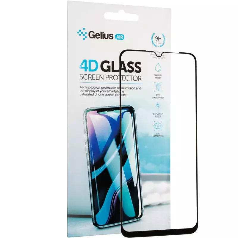 Защитное стекло Gelius Pro 4D for Samsung A025 (A02s) Black
