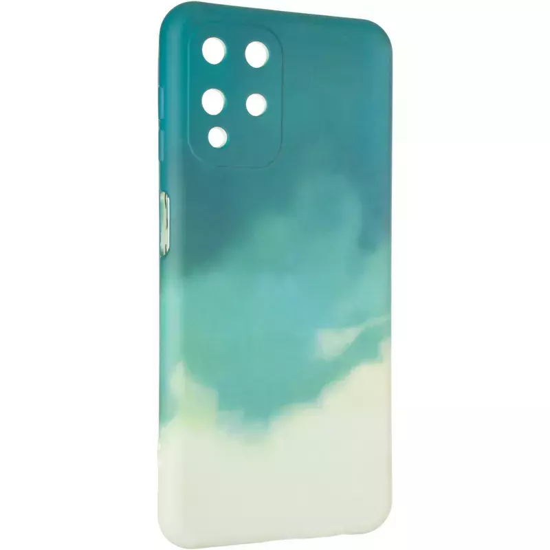 Watercolor Case for Samsung A225(A22)/M325 (M32) Green