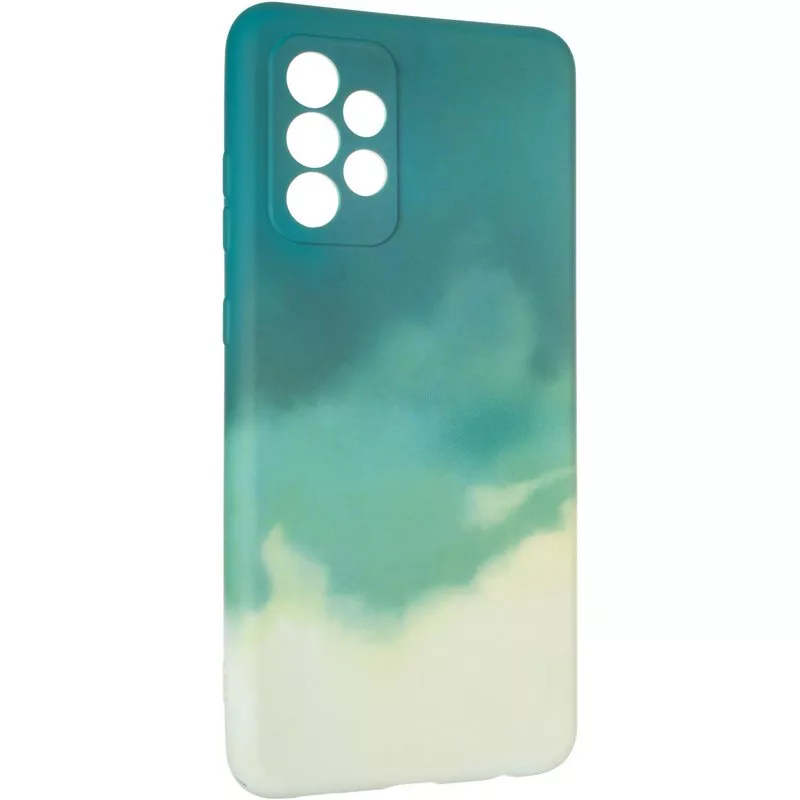 Чехол Watercolor Case для Samsung A725 (A72) Green